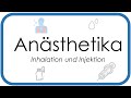 Anästhetika - Pharmakologie (Isofluran, Lachgas, Propofol, Etomidat, Ketamin)
