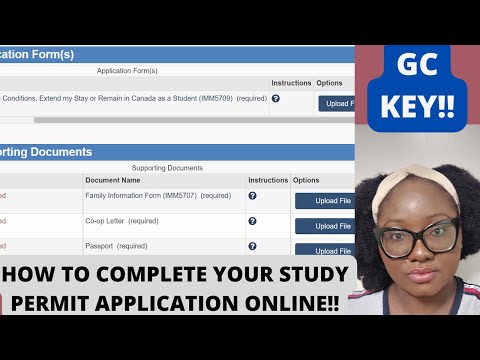 STEP by STEP HOW TO APPLY FOR A STUDY PERMIT ONLINE + PAPER | CREATE PROFILE | GC KEY + BONUS TIPS