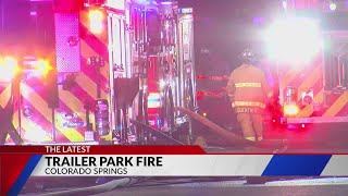 CSFD responds to trailer fire near Powers and Hancock