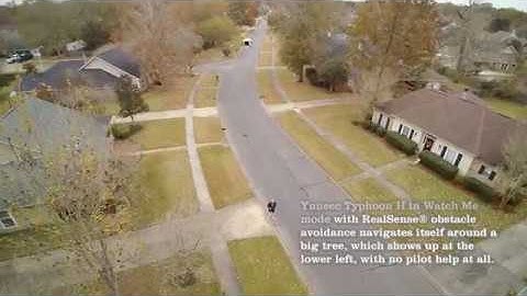 Typhoon H Watch Me OBS Avoidance