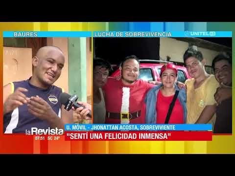 “¿Qué bichos no me han picado?, Jhonattan relata lo que vivió en los 31 días extraviado en la selva