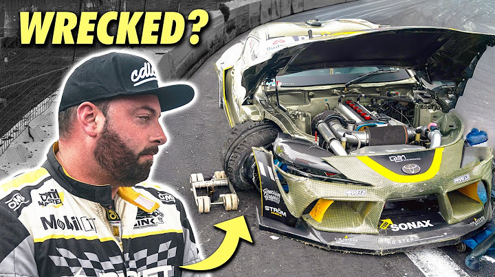 I CRASHED my 1000hp Supra at Drift Masters Finland…