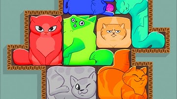 Puzzle Cats - All Levels Gameplay Android, iOS