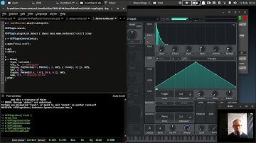 VSTPlugin, SuperCollider, and ddwChucklib/livecode