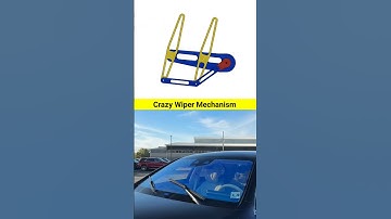 😲Crazy Wiper Mechanism 📌 #mechanism #automobile #design