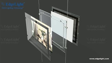 Edgelight CF5 Crystal Light Box