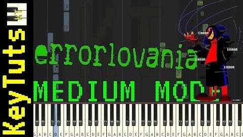 Learn to Play Errorlovania from Errortale (Undertale AU) - Medium Mode