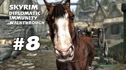 Elder Scrolls V: Skyrim Diplomatic Immunity Walkthrough (Mission #8)