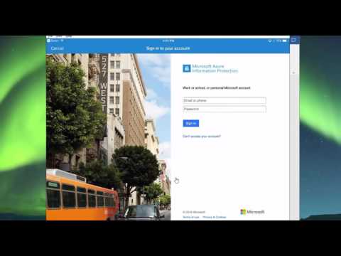 Azure Information Protection (AIP or RMS) Setup and Demo