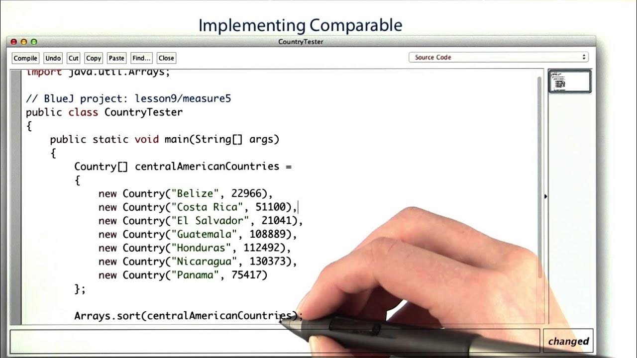 Implements java. Компаратор java. comparable java. вызов компаратора java. compareto java.