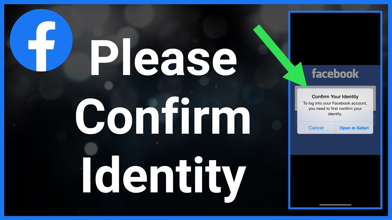 How do I confirm my identity?