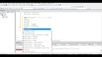 40. C language - String Functions