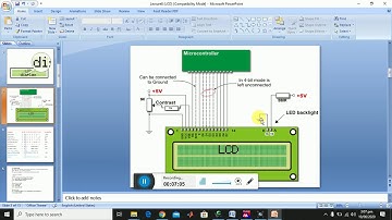 LCD interfacing with PIC17F877a in assembly and C
