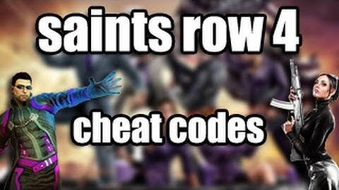 Saints Row 4 Cheat Codes - Unlimited Money, Repair Cars, Spawn Vehicles & MORE!
