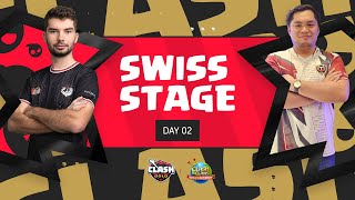 ClashMSTRS Gold: Swiss Stage  Day 2 | Clash of Clans | #ClashWorlds