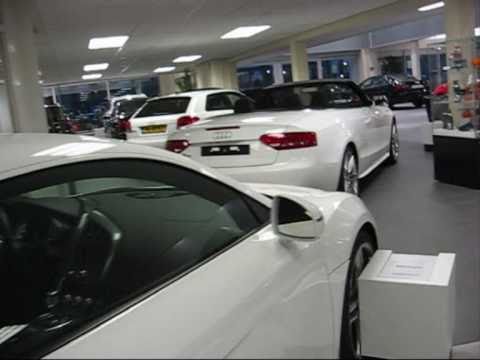 Audi's walkaround: R8, S5 Cabriolet, S5, S8 & S3. @ Audi Dealer Purmerend (HD) - YouTube