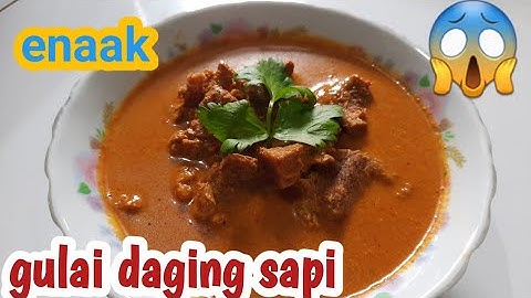 Resep gulai daging sapi yang enak 🥩 | ala Dapur zainab