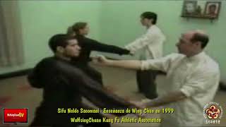 Sifu Neldo Sacomani  Enseñanza de Wing Chun en 1999 Asociación WuHsingChuan, ciudad de La Plata.