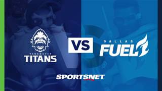 Vancouver Titans vs Dallas Fuel | OWL Season 3 Week 20 | Match Highlights