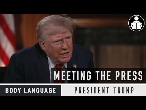 Body Language: Trump Meeting The Press