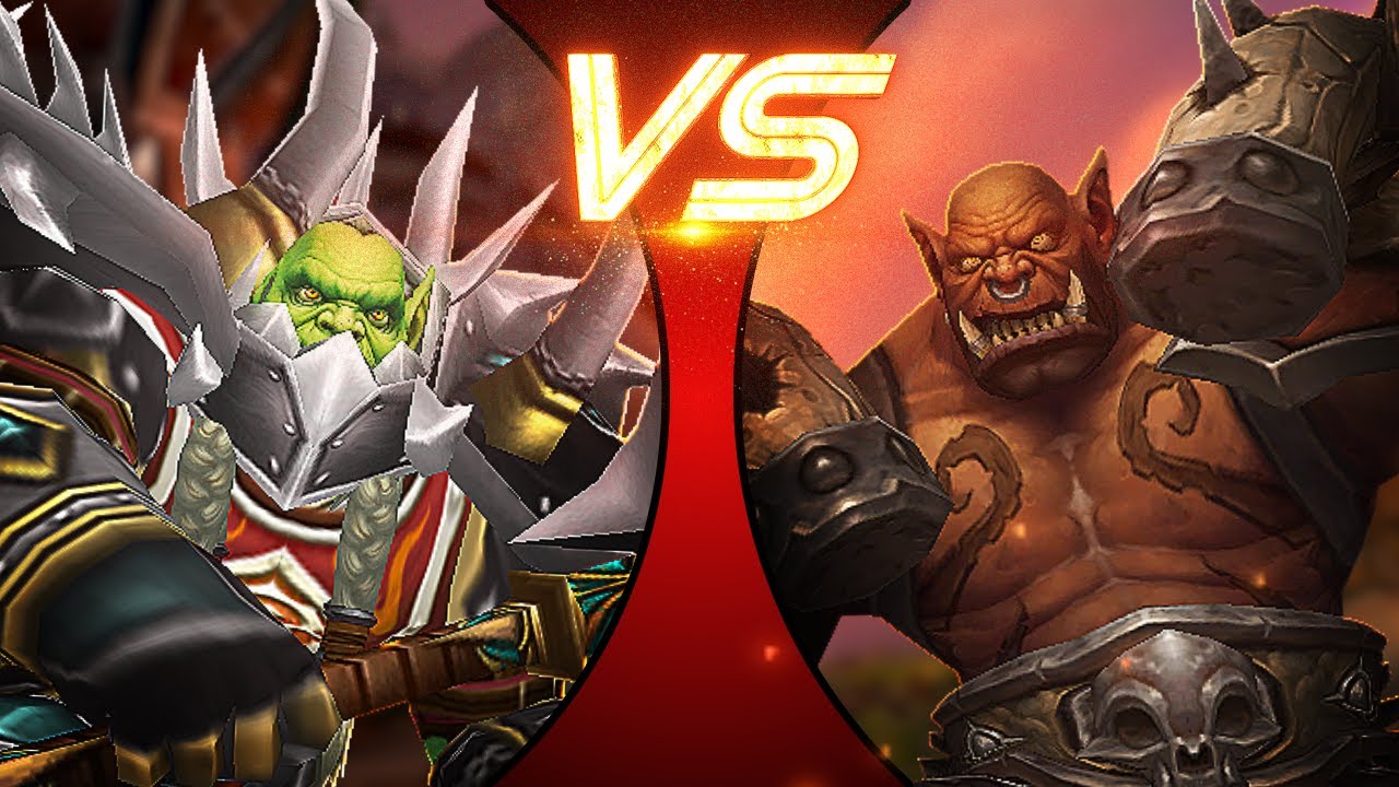 Saurfang vs Garrosh Hellscream (World of Warcraft Battle Royale)