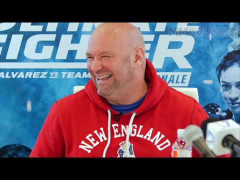 Dana White full media scrum ahead of TUF 26 Finale, UFC 218