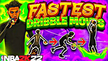THE BEST DRIBBLE TUTORIAL + DRIBBLE MOVES IN NBA 2K22 TO GET OPEN & COMBOS UPDATED TUTORIAL
