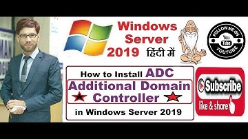 How to Install ADC in Windows Server 2019, Part-2, Video No. 20