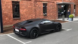 $3.3 million Bugatti Chiron Noire Edition in Frankfurt