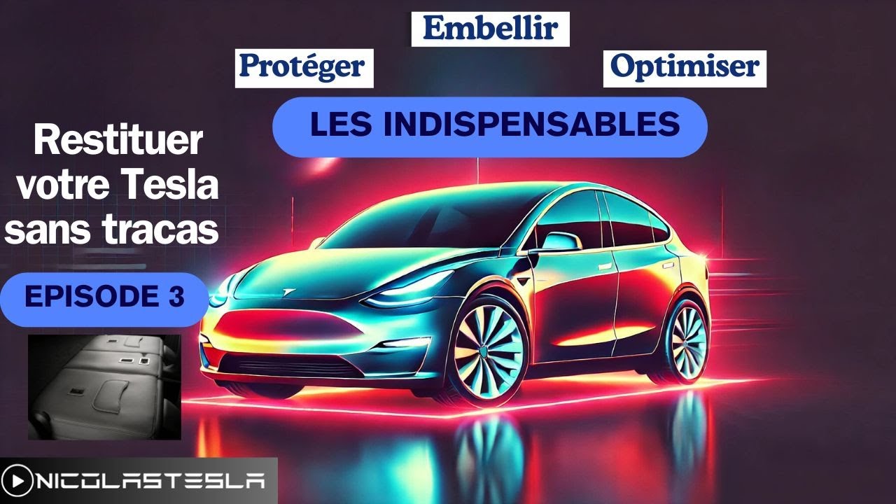 🚗 Les accessoires indispensables pour vos Tesla Model 3/Y en LOA/LLD ! N° 3 : protections de sièges