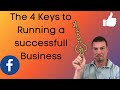 The 4 KEY ELEMENTS TO RUN A SUCCESSFUL BUSINESS