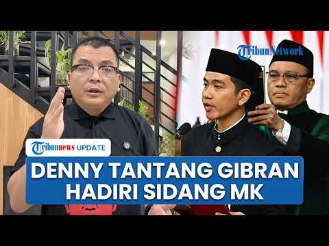 Denny Indrayana Balik Komentari Jokowi soal Pendidikan Gibran, Soroti Bukti Tamat SMA Wapres