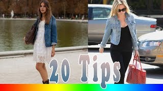 20 Style Tips On How To Wear A Denim Jacket