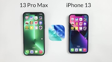 iOS 26 BETA 4 SPEED TEST - iPhone 13 vs iPhone 13 Pro Max