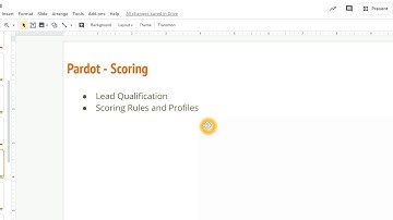 Lecture 9: Pardot   Scoring