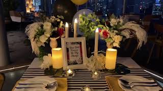 Romantic Elegant Candlelight dinner at Kuala Lumpur