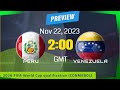 Peru vs Venezuela Starting XIs: Clash of South American Giants