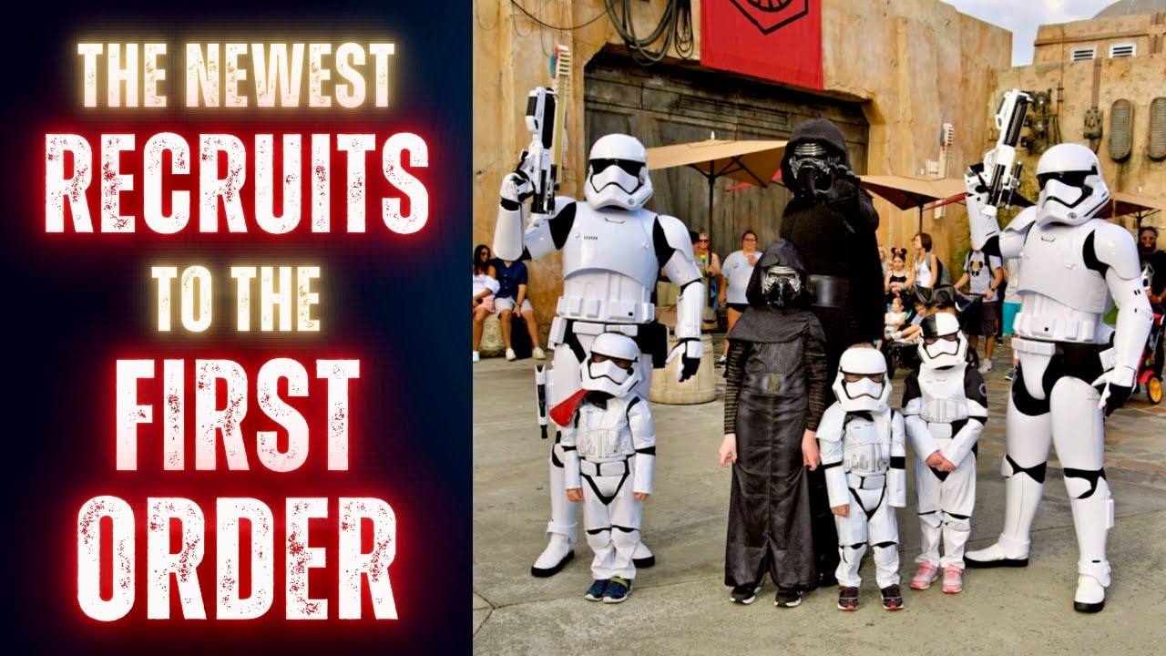 Young Recruits Join the First Order with Kylo Ren at Star Wars: Galaxy ...