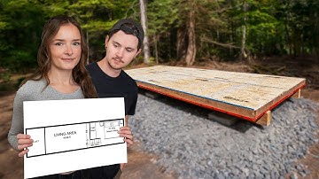 We Messed Up Already... Building Our Off-Grid Tiny Cabin (ep.2)