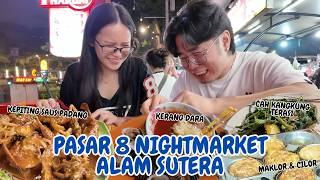 Nyobain Makanan Yang Ada Di Pasar 8 Nightmarket  Eps144 vlog