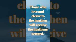 The Prophecy for Zion Cleaving to the Heathen
The Prophecy for Zion Cleaving to the Heathen The Prophecy for Zion Cleaving to the Heathen