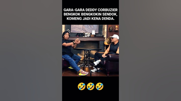 KOMENG DIDENDA KARNA DEDDY CORBUZIER BENGKOK BENGKOKIN SENDOK ‼️ #shorts