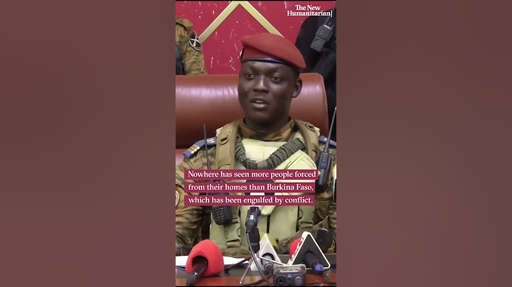 Burkina Faso's second coup in less than a year