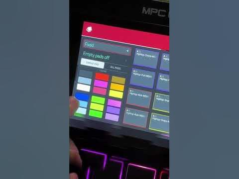 MPC Quick Tip - How to Change a Pad's Colour - YouTube