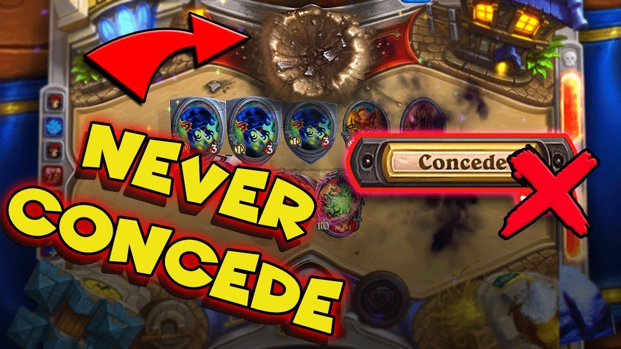 Never Concede! - Best Comeback - Funny Hearthstone Moments