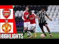 Arsenal vs manchester united  all goals  highlights  u21 premier league 2 play off