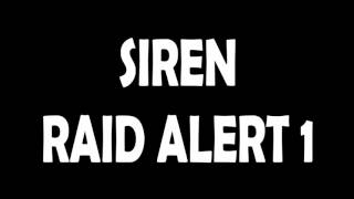 City/Port Air Raid Siren Sound Effect 1