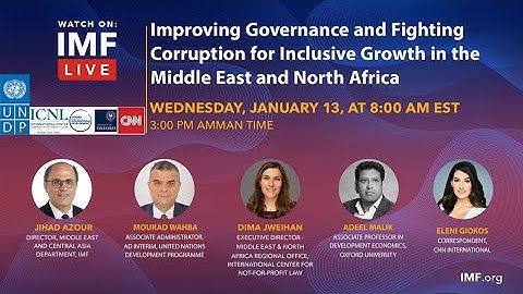 Improving Governance and Fighting Corruption for Inclusive Growth in MENA
