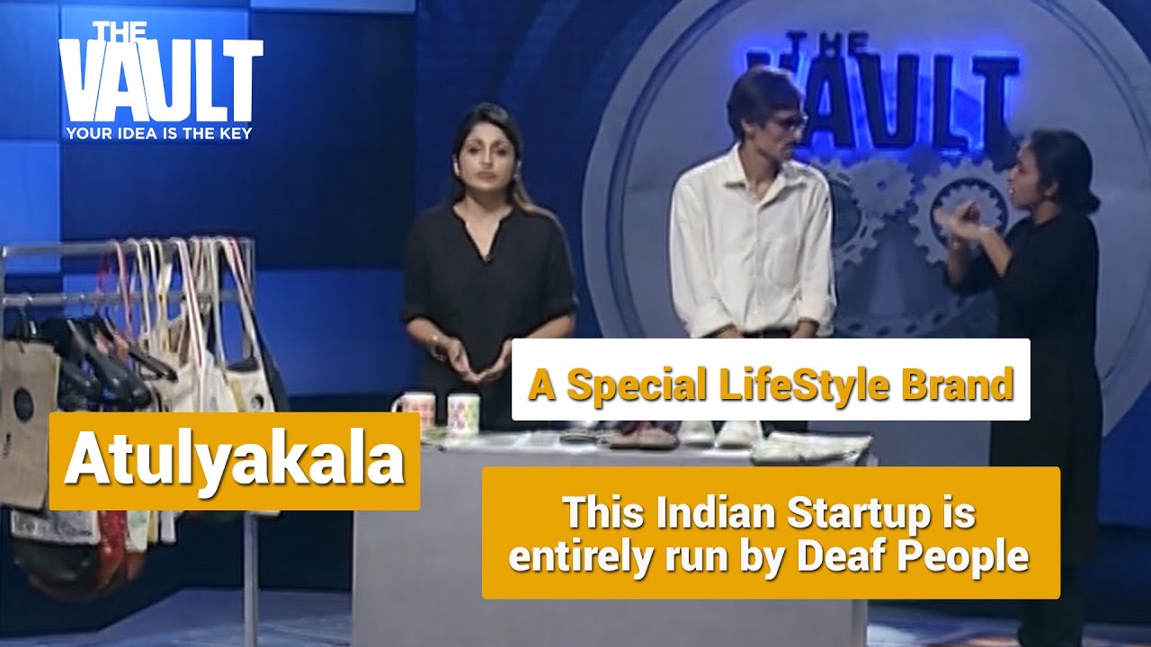 The Vault | Pitch - Atulyakala - Woman Entrepreneur empowering the deaf