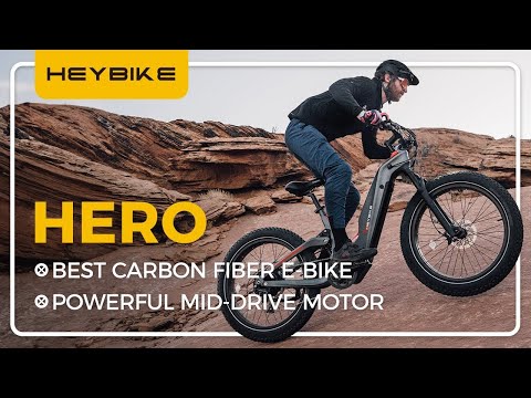 HERO: Best Carbon-Fiber Electric All-Terrain Bike